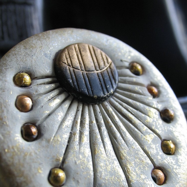 Aten Votive Egyptian Sun God Disk