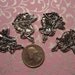 Jewelry making Charms Destash Lot CraftsTibetan silver Flower Fairies
