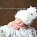 Newborn Hat Baby Hat Photo Prop, Your Custom Colors Quick