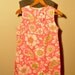 SALE- Pink & Green 1960's Playsuit Romper