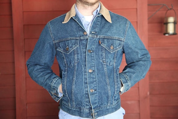 levi's vintage jean jacket mens