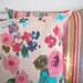 Print on BOTH SIDES - Cushion cover 18"x18" - Art gallery Pink Rose - Modern decorative throw pillow