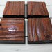 Reclaimed Barnwood Coasters Custom Sets Many Shades