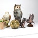 Vintage Instant Collection of Retro Ceramic Owls