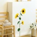 Sunflower wall art vinyl