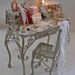 Ladies Filled Writing Desk and matching chair