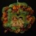 Fall Poly Deco Mesh Wreath, Autumn, Harvest, Thanksgiving Wreath - Item 307