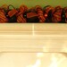Halloween Garland, Poly Mesh Garland, Garland for Doors, Wreaths for the Doors, Orange Black Garland - Item 576