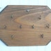 Vintage Handmade Wooden Key Holder