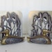 Vintage Brass Bookends By Metzke Brass & Pewter Brass Duck Bookends Circa 1980 Man Cave
