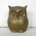 Vintage Brass Owl Figurine