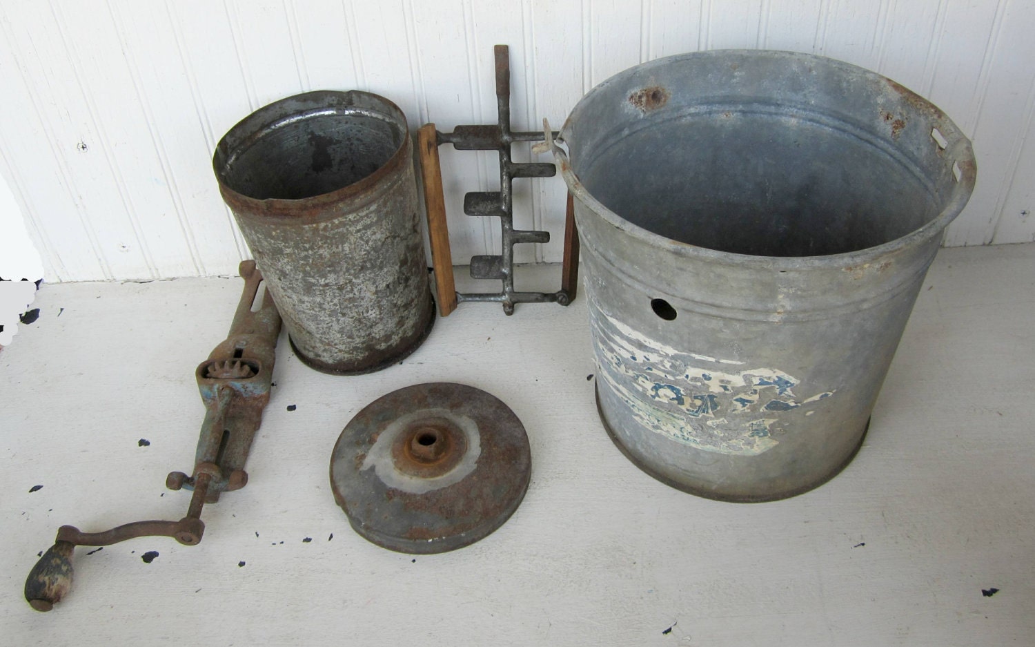 Vintage Ice Cream Maker Hand Crank