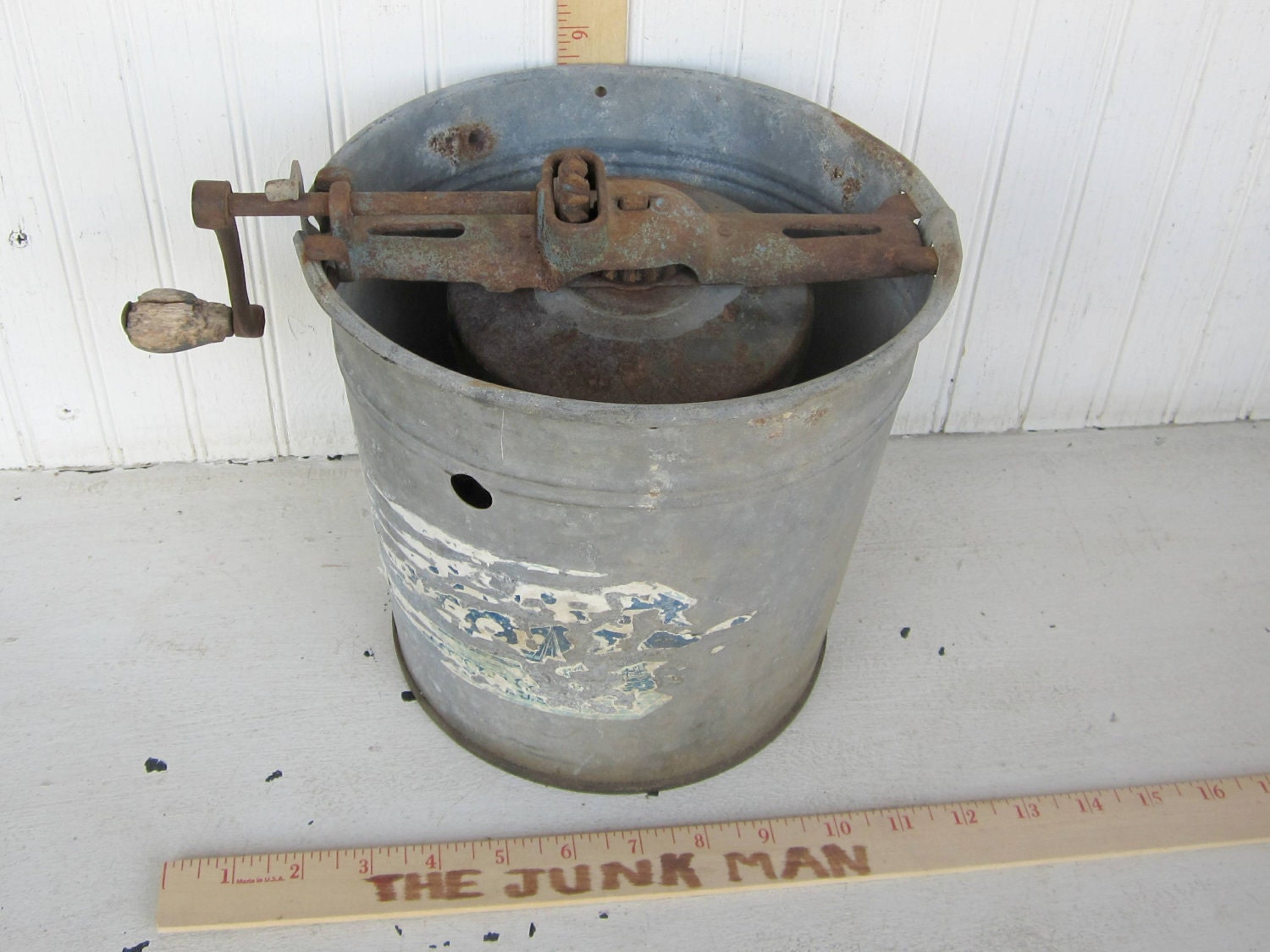 Vintage Ice Cream Maker Hand Crank