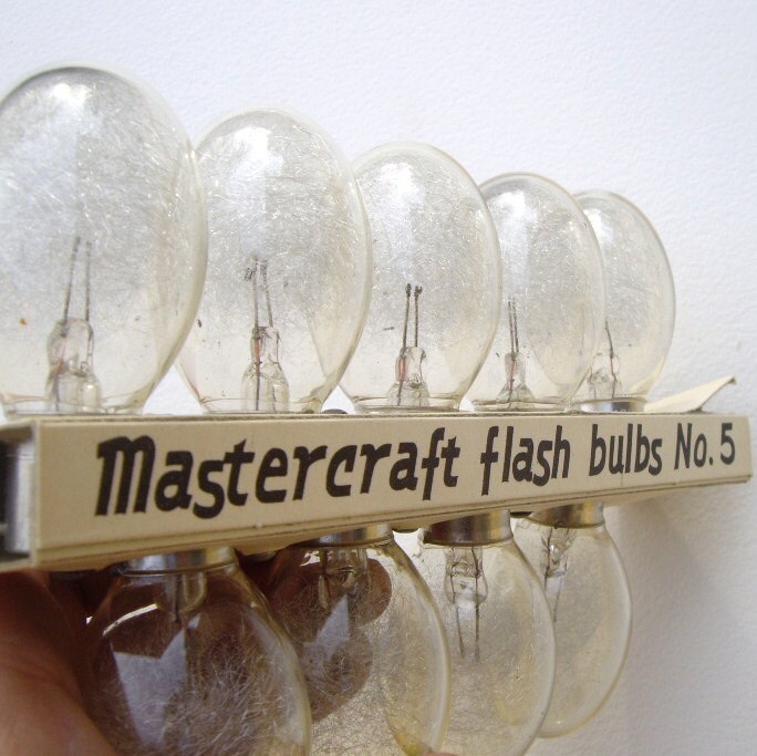 A Box of No. 5 Flash Bulbs