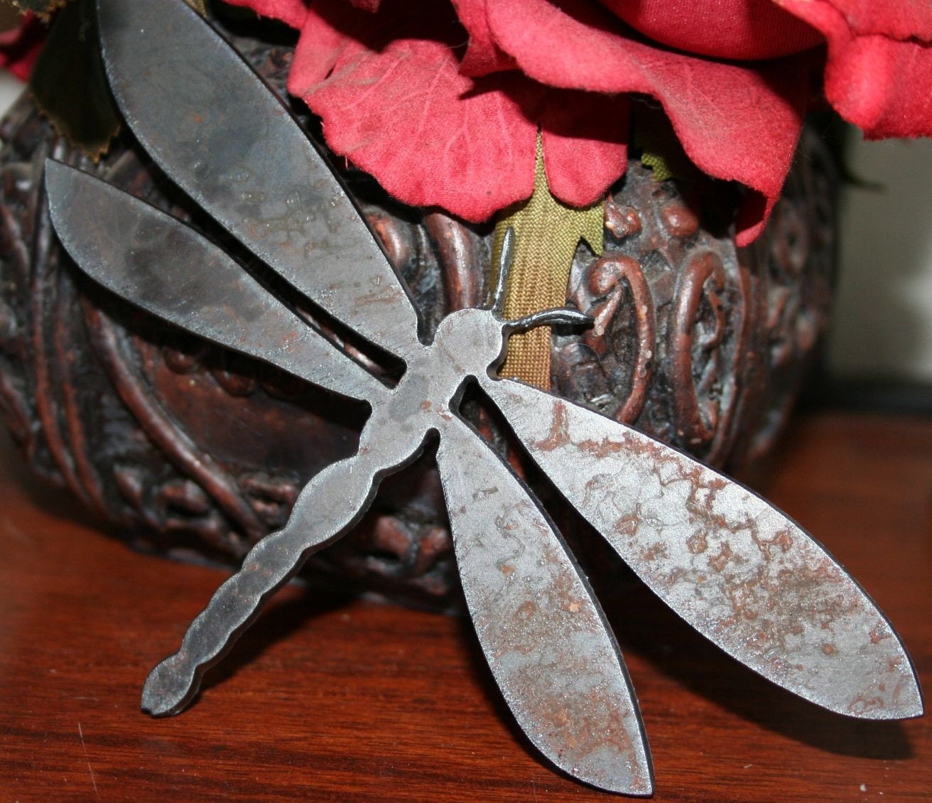 Rustic Dragonfly Wall Decor set of 2