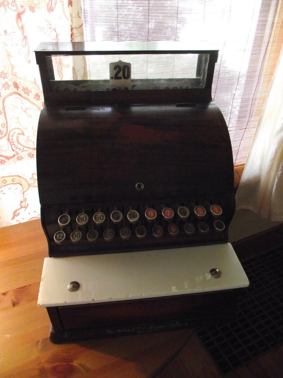 cash register vintage ncr antique candy store penny by registers for school