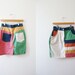 s a l e 1980s Skirt / Color Block