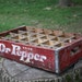 Vintage Dr. Pepper Crate with Dividers