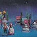 Vintage Postcard, Japanese Postcard, Photo Postcard, Hansel and Gretel Miniatures, Hitachi, Advertising Postcard, Radios, Found Photo