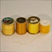 Vintage Spools of Thread Variety of Yellows