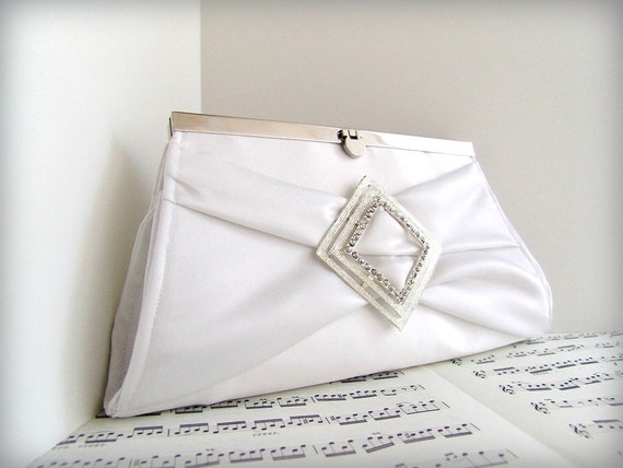 Another Etsy Find The Satin Rolled Clutch handmade bridal clutch purse satin and silk white wedding Another Etsy Find The Satin Rolled Clutch handmade bridal clutch purse satin and silk white wedding