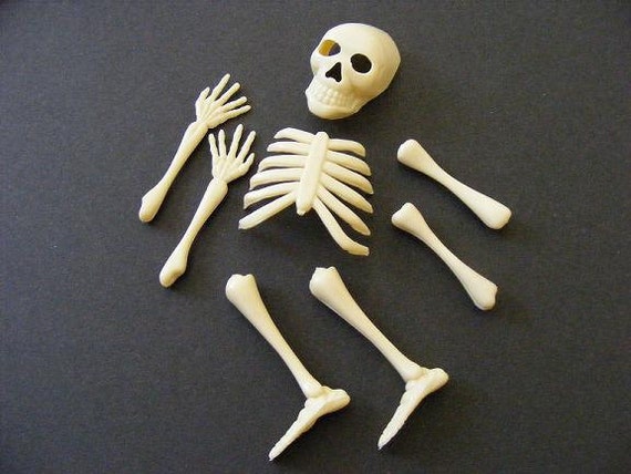 mini skeleton figure