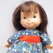 Vintage Doll, Vintage Little Girl Doll, Lapsitter Doll, Vintage Cloth Doll