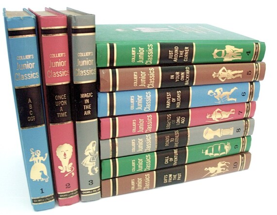 Collier's Junior Classics Complete Set 1962 by worldvintagebooks