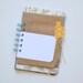 Mixed Media Notebook . Journal . Mini Book . Diary // Ephemera . Vintage Dictionary Book Pages // 4x6
