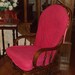 HOT Pink Plush Glider Rocker Slip Cover - Replacement Covers for your cushions - Many Colors - Family Room or Nursery