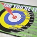 Laser Tag Invitation and Cupcake Toppers