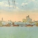 Waterfront TORONTO Ontario Vintage Postcard 1921 with slogan cancel