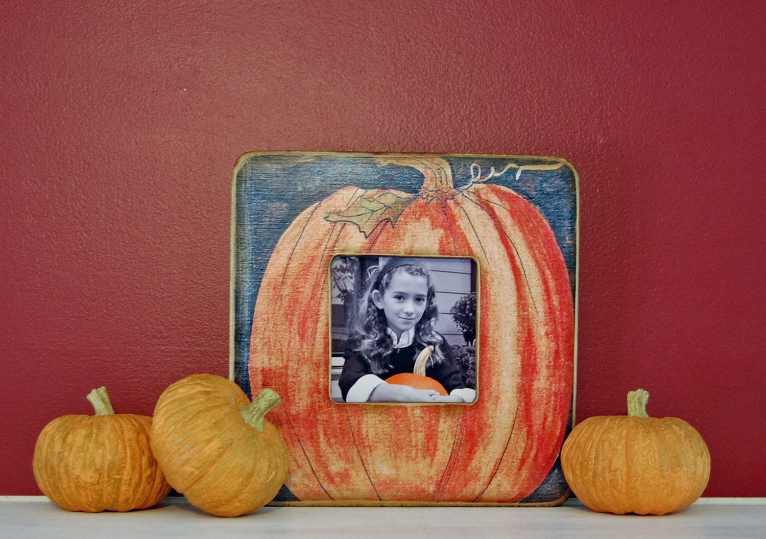 Pumpkin Photo Frame
 Pumpkin Picture Frame