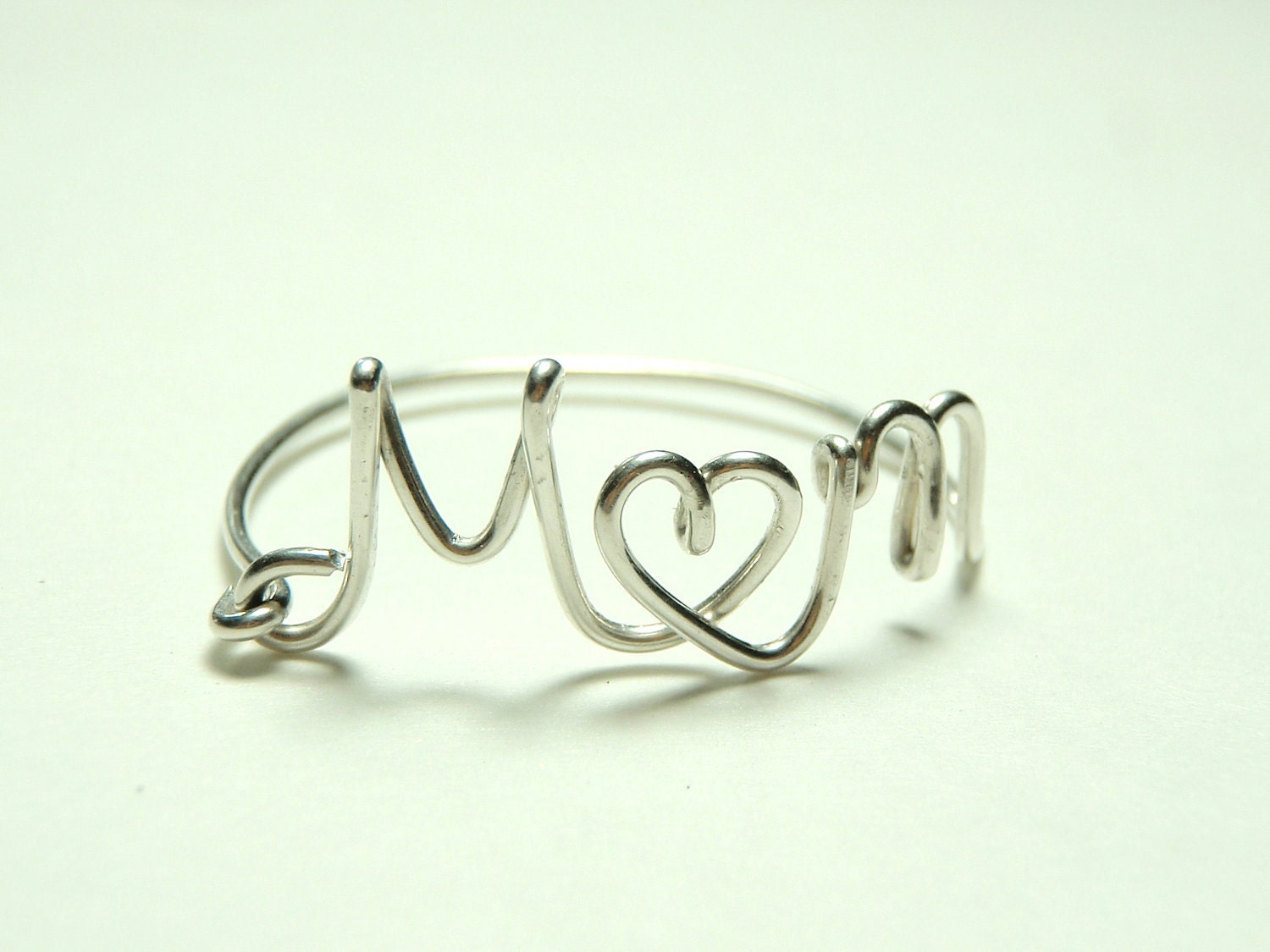 Mother s day Mom ring sterling silver 925 gift