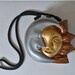 Timmy Woods Celestial SUN and MOON Hand Carved Wooden Box Bag