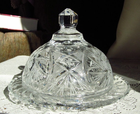 Round Crystal Butter Cheese Dish With Lid Coupon Code