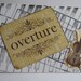 OVERTURE Musical Original ACEO Mixed Media