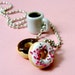 Coffee and Donuts Necklace - Food Jewelry