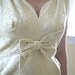 60s short wedding dress party dress by Bonwit Teller medium prom dress