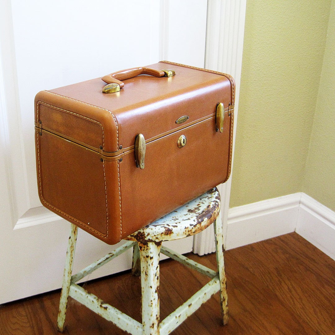 Vintage Samsonite Makeup Case Overnight Luggage from