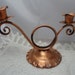 Solid Copper Gregorian Beautiful Vintage Candle Stick Holder