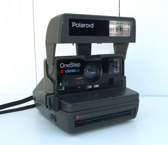 Vintage Polaroid Camera One Step Close Up 600 by OurModernHistory