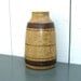 Signed Pottery Craft Stoneware Vase, Made in USA