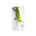 IPhone 4s Case- chartreuse, Christmas, Neon Green Gecko-Gadget Accessory, Iphone 4s Case White Green Gecko Photography