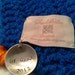 Orange, Blue UF Gator Afghan with UF Grad 2012 Sterling Silver Charm or Personalized Charm Chevron Ripple