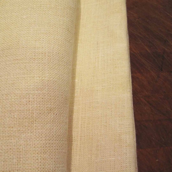 One Yards of 100 Hemp Fabric Linen like Natural by Mateacogreen