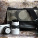 Leather Camera Bag - NEW SIZE - Mirrorless Compact Camera System Video Bag - In Stock
