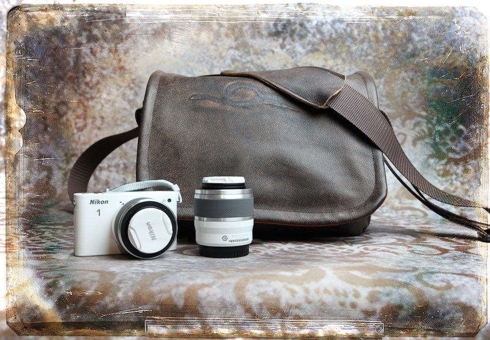 Leather Camera Bag NEW SIZE Mirrorless Compact Camera