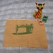 Tangerine Sewing Machine Patch
