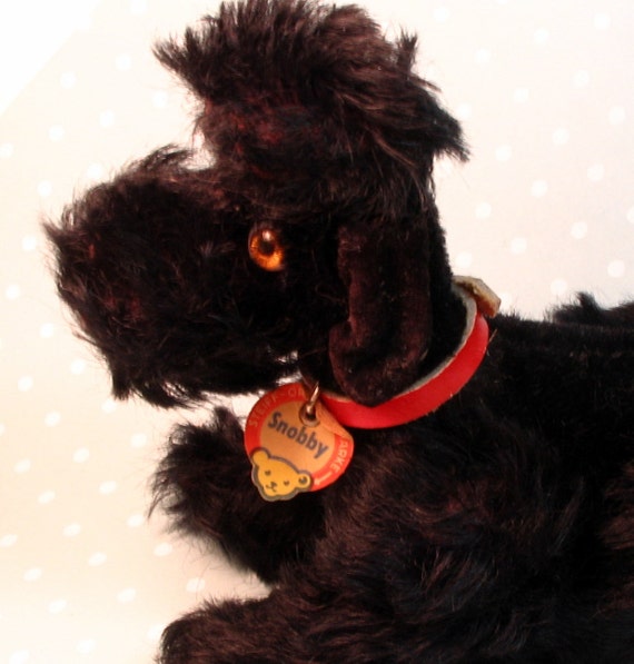 steiff poodle dog